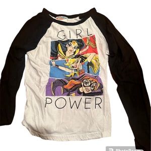 Girl Power Superhero DC shirt